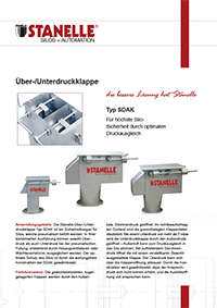 &Uuml;ber-/Unterdruckklappe